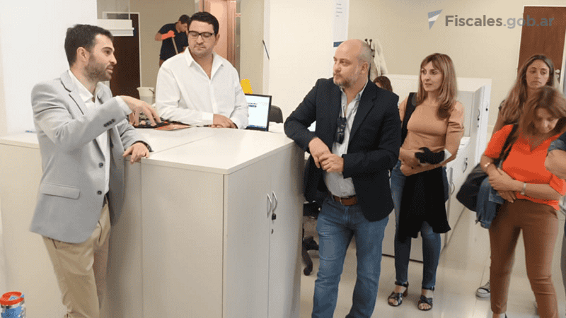 Fiscales de Rosario se capacitaron sobre el nuevo sistema en Salta.