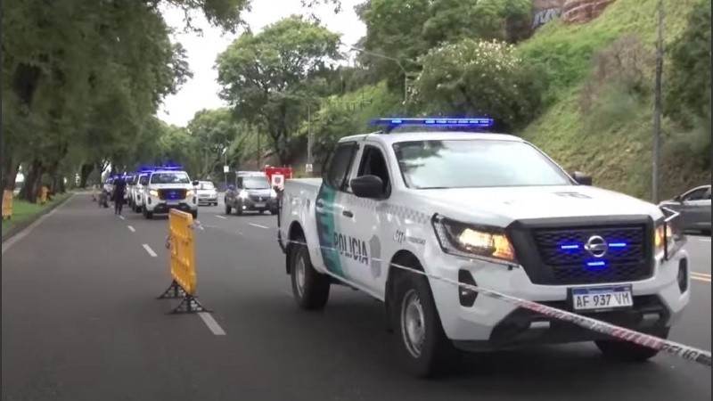 Los patrulleros fueron presentados este viernes a la tarde frente al Anfiteatro, sobre avenida Belgrano.