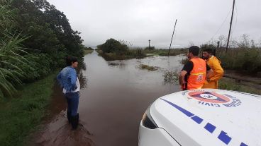 La lluvia sigue y la situación en algunas localidades es cada vez más complicada.