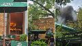 Importante incendio en el histórico restaurante Sunderland de Rosario: las imágenes
