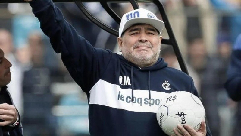 Al momento de morir, Maradona era el técnico de Gimnasia de La Plata.