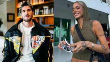 Rodrigo de Paul y Tini Stoessel.