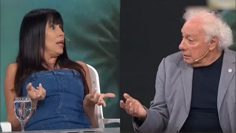 Marixa Balli y Guillermo Coppola se cruzaron en vivo.