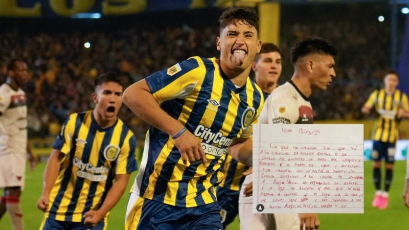 Alejo Véliz fue el goleador de Central entre 2022 y 2023. Fue vendido en una cifra récord para el club al Tottenham de Inglaterra.