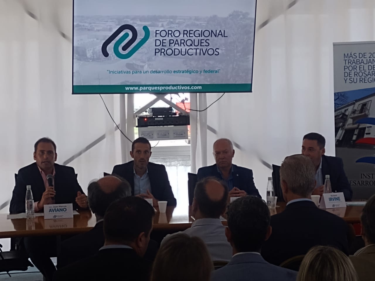 El secretario de Industria de Santa Fe, Guillermo Beccani, presidió el lanzamiento del Foro