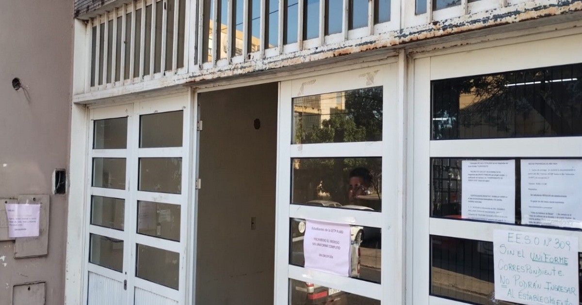 Robaron la puerta de una escuela en barrio Rucci | Rosario3
