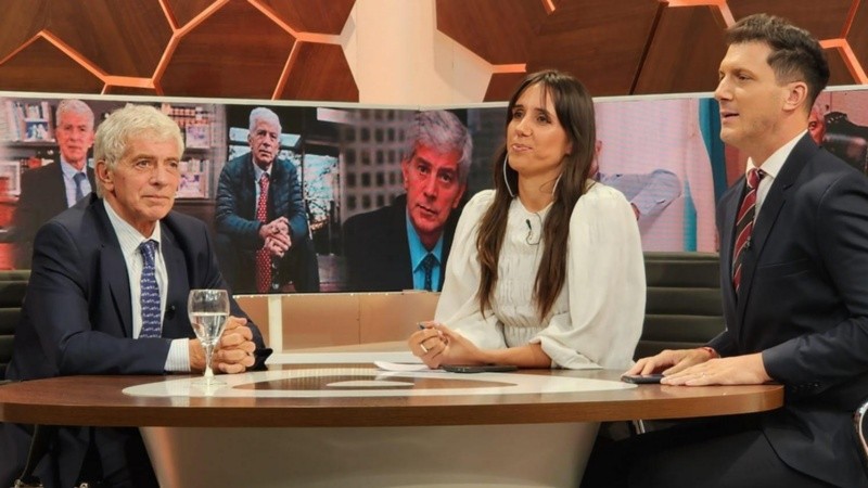 El ministro Cuneo Libarona pasó esta semana por Telenoche (El Tres)