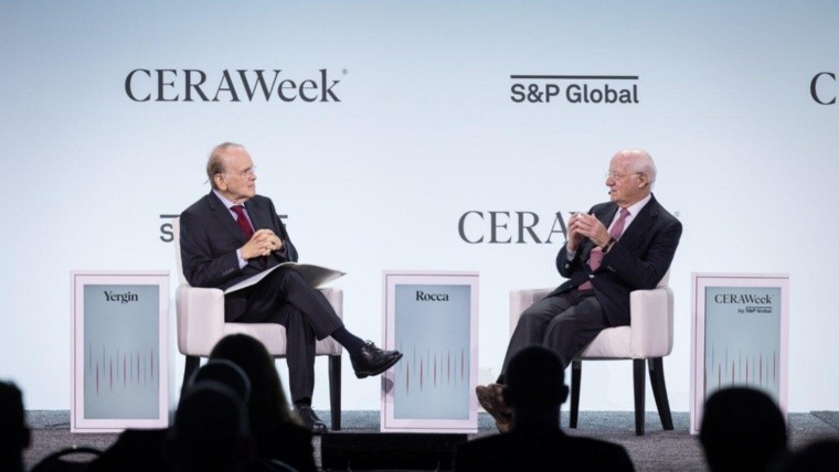 Paolo Rocca respaldó a Milei en el evento petrolero de CeraWeek en Houston.