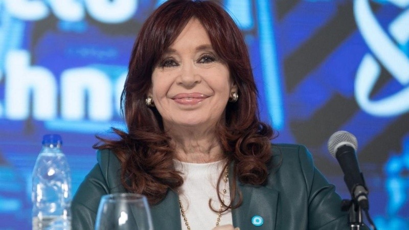 La ex presidenta Cristina Kirchner.