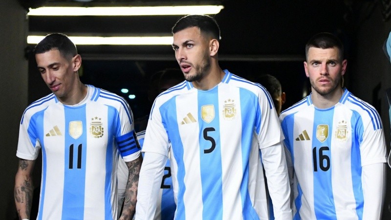 Di María, Paredes y Lo Celso, tres titulares ante El Salvador que ahora descansarían.