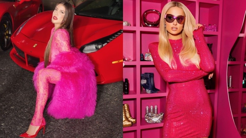 Wanda Nara y Paris Hilton.