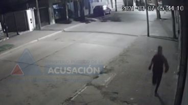 Imágenes de la secuencia de persecución en las calles de zona sur.