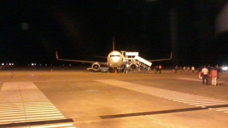 El servicio a Guarulhos salía los martes, jueves y sábados.