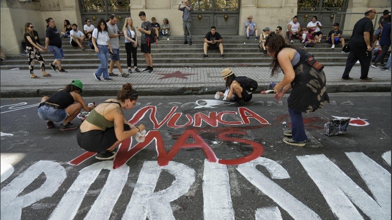 Diferentes generaciones salieron otro año a la calle a decir 