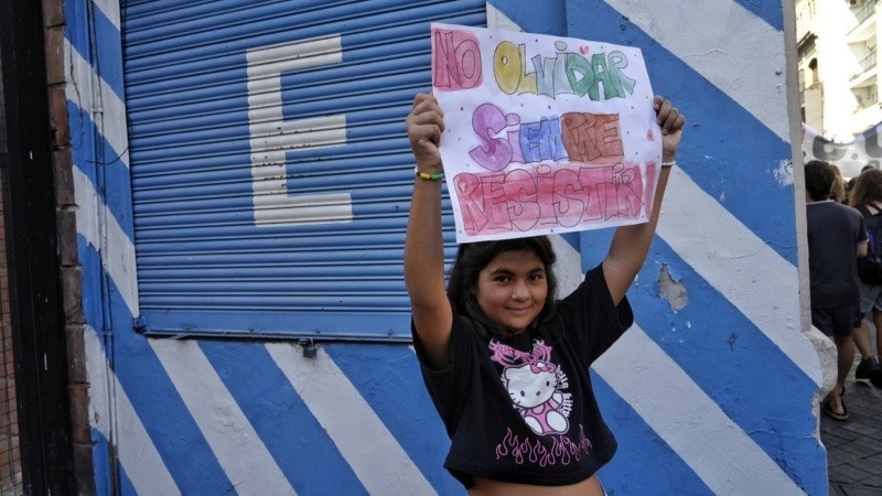 Diferentes generaciones salieron otro año a la calle a decir 