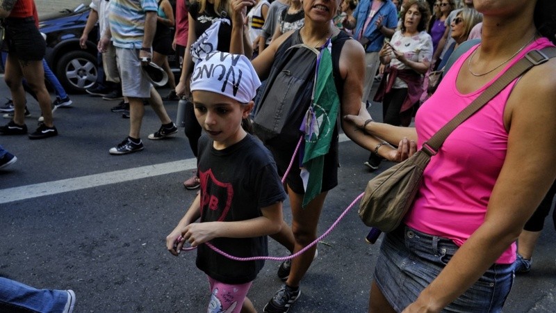 Diferentes generaciones salieron otro año a la calle a decir 