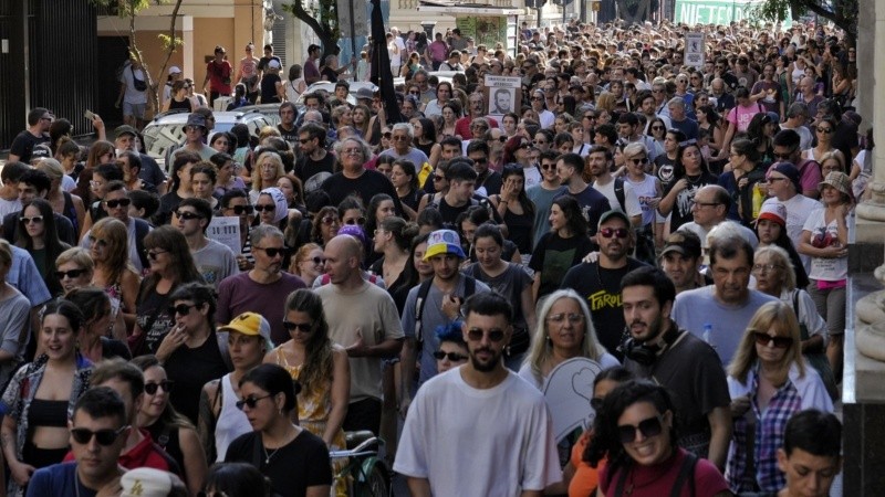 Diferentes generaciones salieron otro año a la calle a decir 