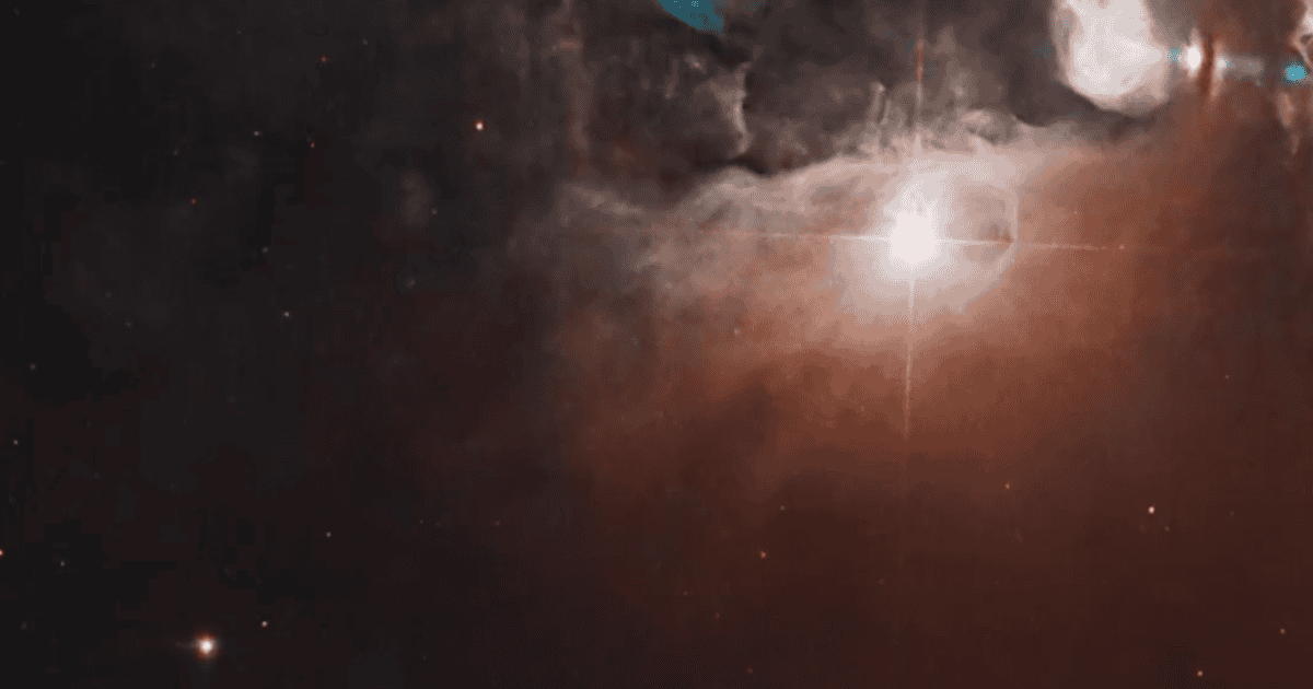 Así se ve el nacimiento de una estrella a través del telescopio Hubble ...