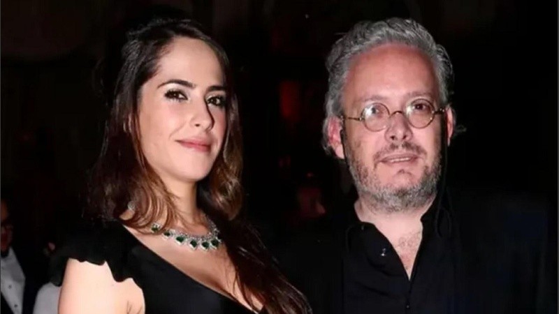 Victoria Vanucci y Matía Garfunkel, en otros tiempos.
