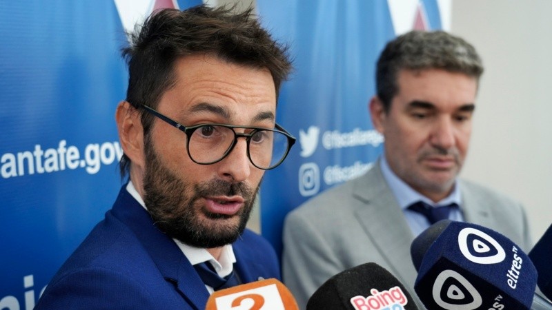 Los fiscales Socca y Merlo brindaron detalles en conferencia de prensa este miércoles