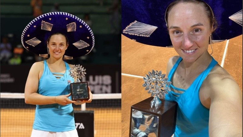 Con este título, Podoroska sueña con los Juegos Olímpicos de París 2024.