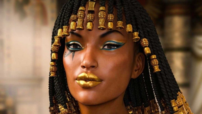 El delineado es el gran protagonista.