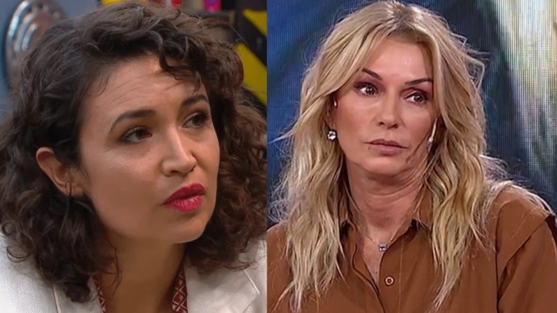 Julia Mengolini y Yanina Latorre.