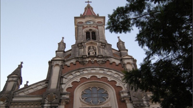 La parroquia María Auxiliadora de Rosario.
