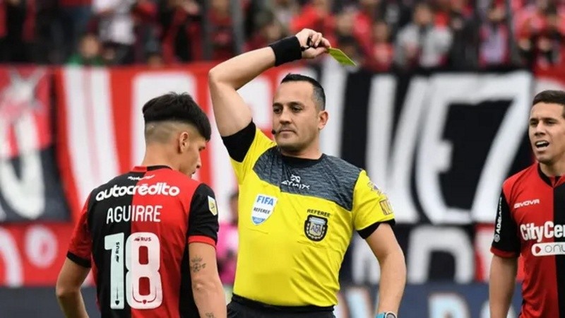 El arbitraje fue tema de los últimos partidos de Newell's.