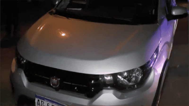 El vehículo sustraído y tras una persecución recuperado por los efectivos de la PAT.