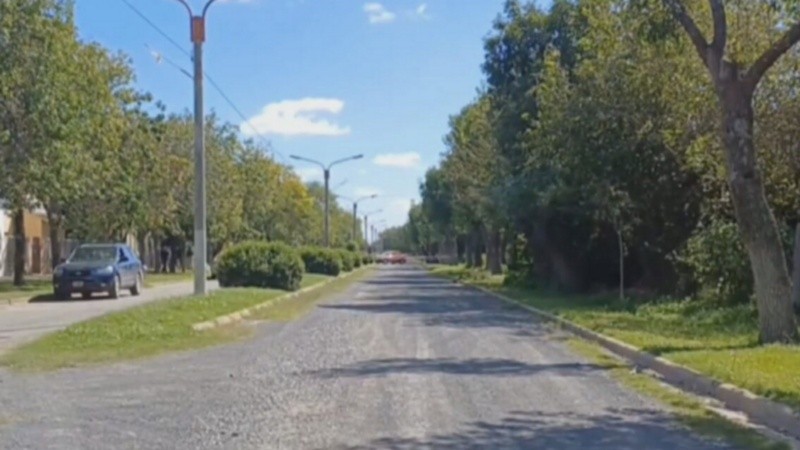 El crimen de la mujer en manos de su pareja tuvo lugar en la calle principal.