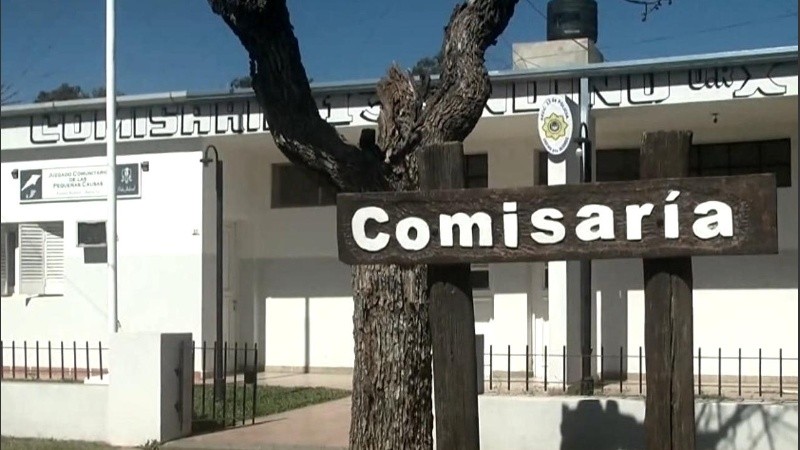 La comisaría de Andino realizó las primeras medidas en la investigación.