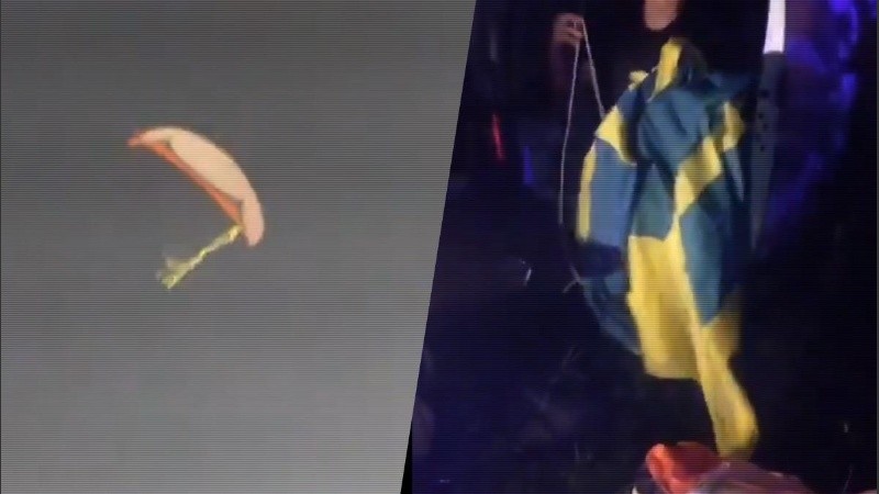 Esa noche, los involucrados en el episodio del parapente fueron detenidos en Baigorria.