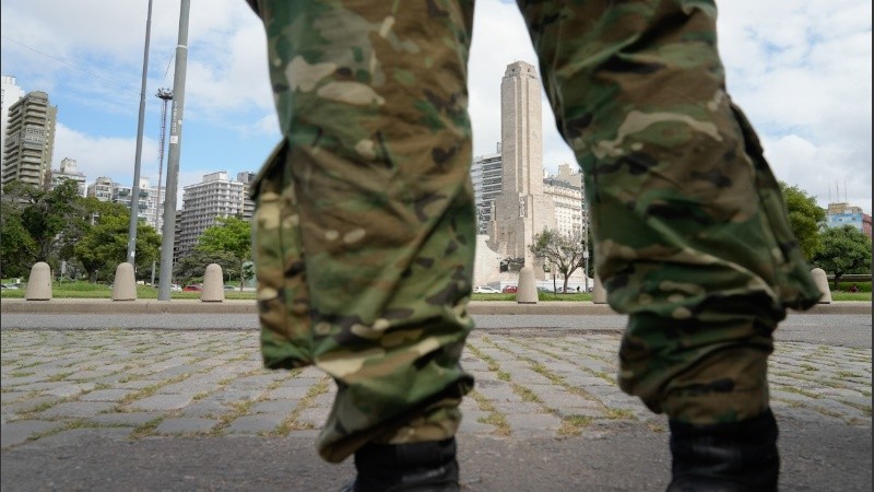 Militares arribaron a Rosario en marzo pasado en medio de una ola de crímenes.