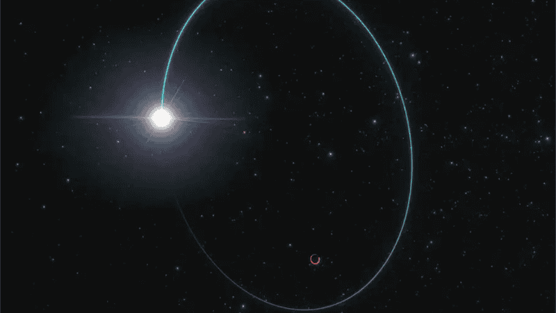 Gaia-BH3 se encuentra a sólo 2.000 años luz de la Tierra.