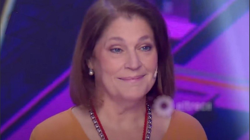 La participante Josefina Lettieri regresó el último martes a 