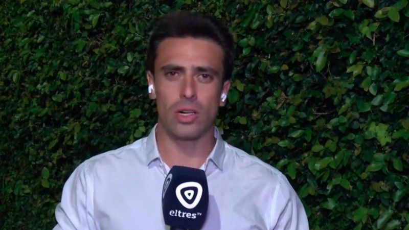 Juan Pedro habló este jueves a la noche con sus colegas, luego de un día muy conmovedor.