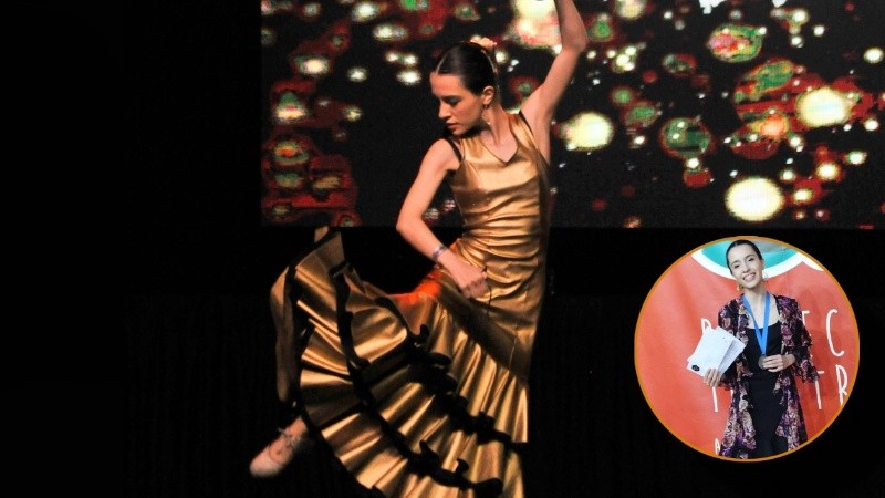 “El ballet de danzas españolas municipal es mi hogar, el cual elijo cada día. Son horas y horas entrenando, así como también ensayando, para darlo todo en dos minutos arriba del escenario”, dijo.