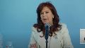 Críticas de Cristina Kirchner a Javier Milei en un acto: "No tenés superávit, mirá todo lo que debés"