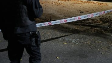 La PDI levantaba rastros por la noche en el lugar.