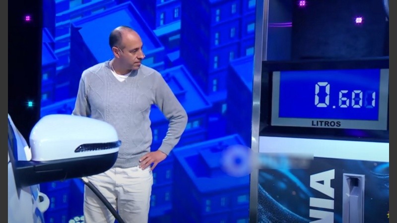 Pablo, en la competencia por el auto de 