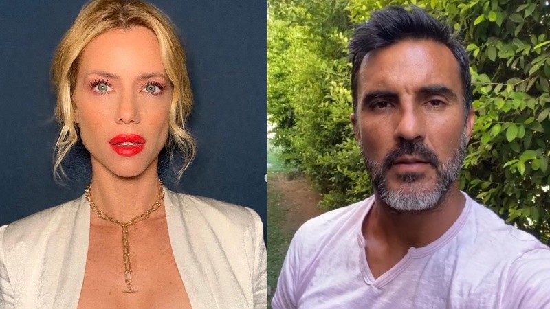 Nicole Neumann y Fabián Cubero.