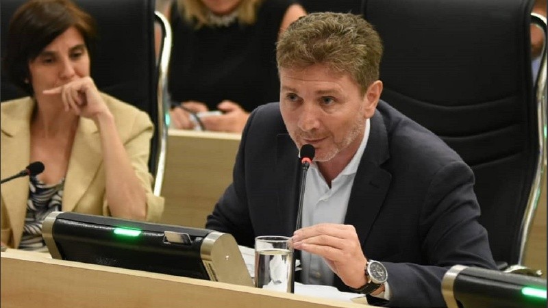 El socialista oficiaba de subsecretario parlamentario en Diputados.