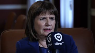 Patricia Bullrich en la entrevista exclusiva con El Tres este lunes