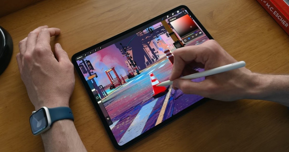Apple stellte neue Versionen des iPad vor, die über einen größeren Bildschirm und verbessertes Zubehör verfügten
