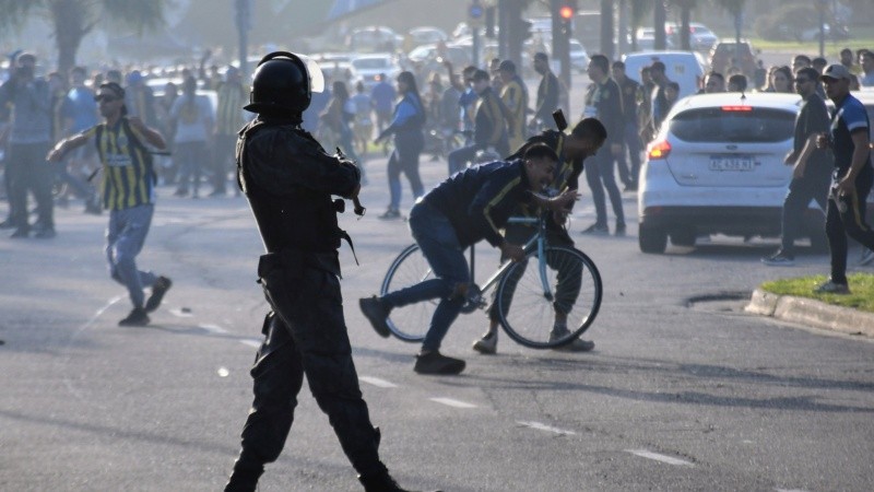 Imágenes terribles en las inmediaciones del Gigante