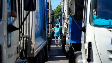 El paro y la movilización se sintieron fuerte en Rosario este miércoles