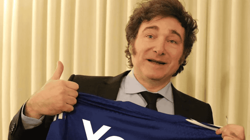 El posteo del presidente.