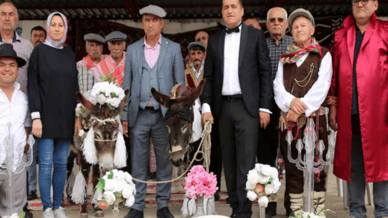  La ceremonia contó con los respectivos testigos y un oficial de boda.