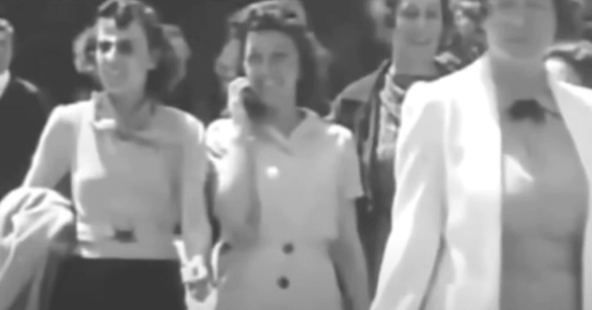 Teenage girl talking on cell phone in 1938 as evidence of time travel?